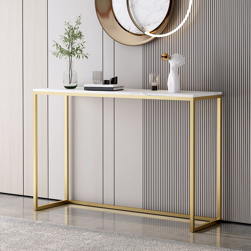 Console Table Rectangle Metal