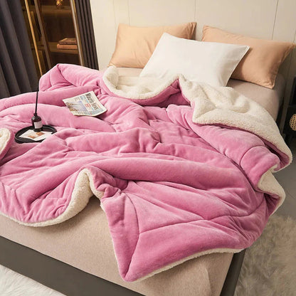 Couette Cocooning Polaire & Sherpa