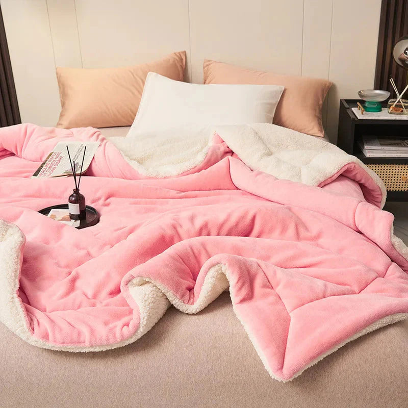 Couette Cocooning Polaire & Sherpa