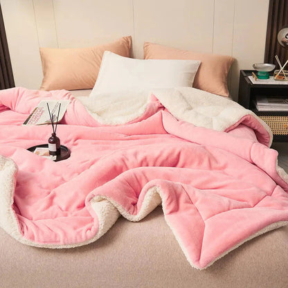 Couette Cocooning Polaire & Sherpa