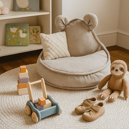 Pouf Enfant Lapin Douillet