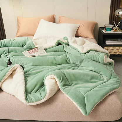 Couette Cocooning Polaire & Sherpa