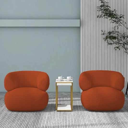 Pack PROMO 2 chaises en bouclette + Table