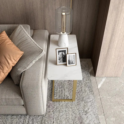 Table de bout blanche