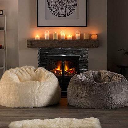 Pouf Decoexpress Fourrure