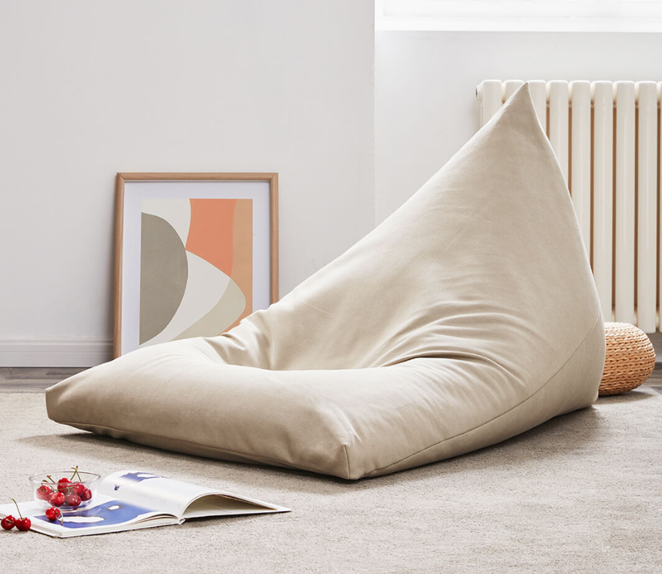 POUF GEANT en Velour