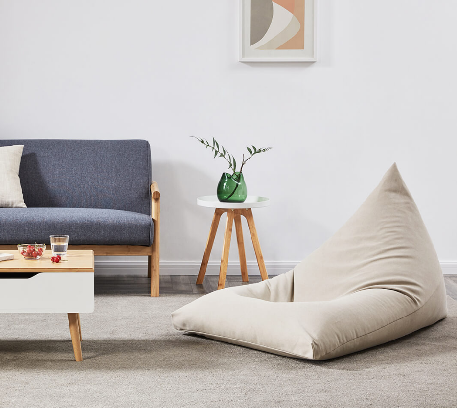 POUF GEANT en Velour