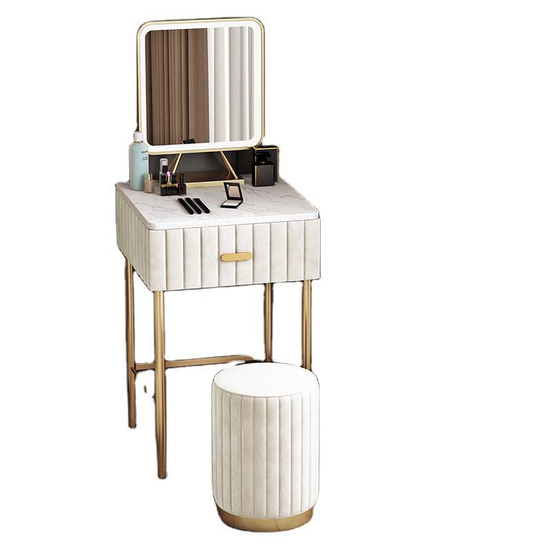 Pack mini coiffeuse nordique + Tabouret + Miroir