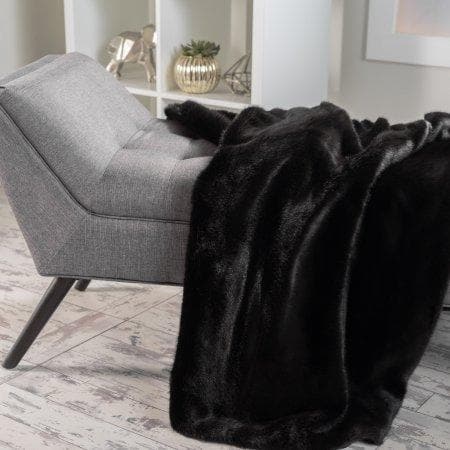 Plaid en Peluche Toucher Velours