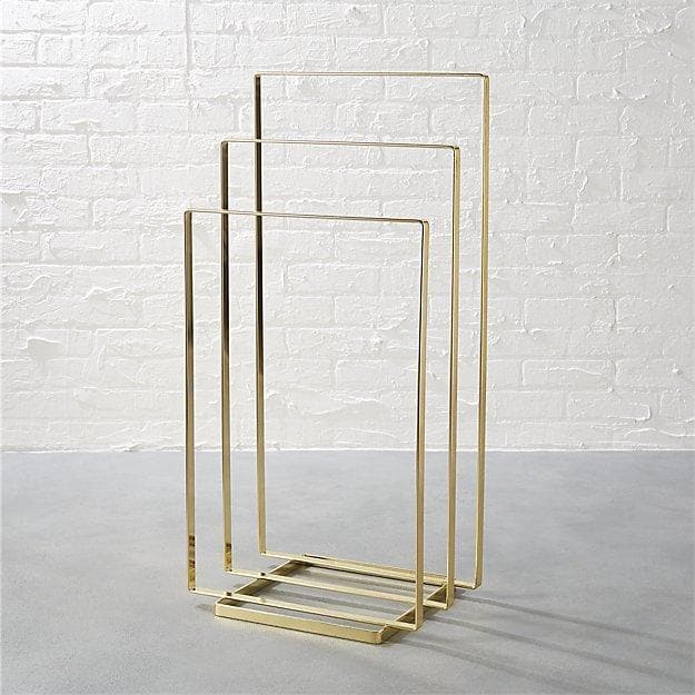 Porte serviette métallique