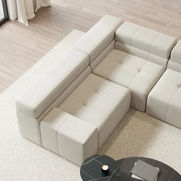 Canapé moderne en velours