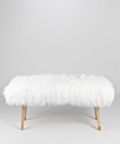 Tabouret moderne fourrure