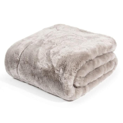 Plaid en Peluche Toucher Velours