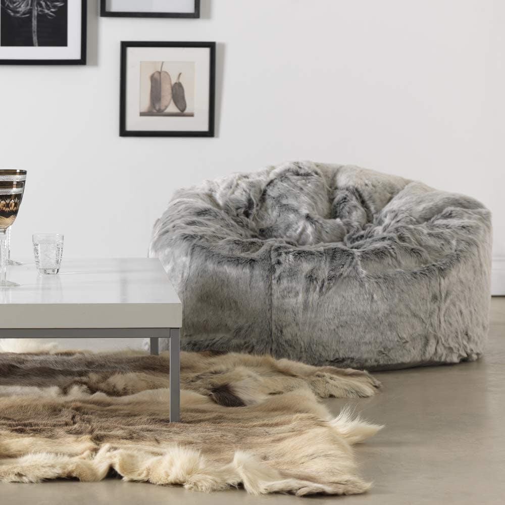 Pouf Decoexpress Fourrure